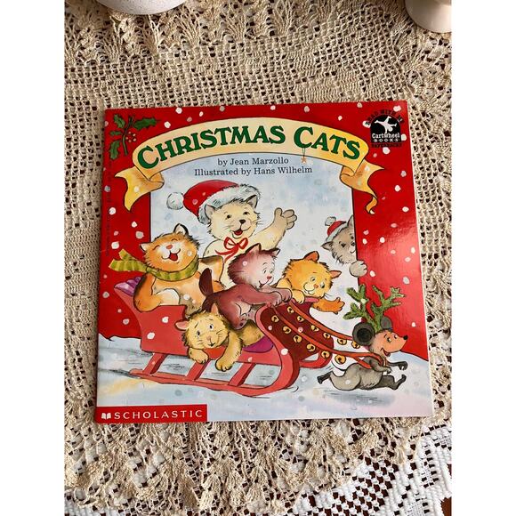 Scholastic Other - 1997 Christmas Cats by Jean Marzollo & Hans Wilhelm | First Scholastic Printing